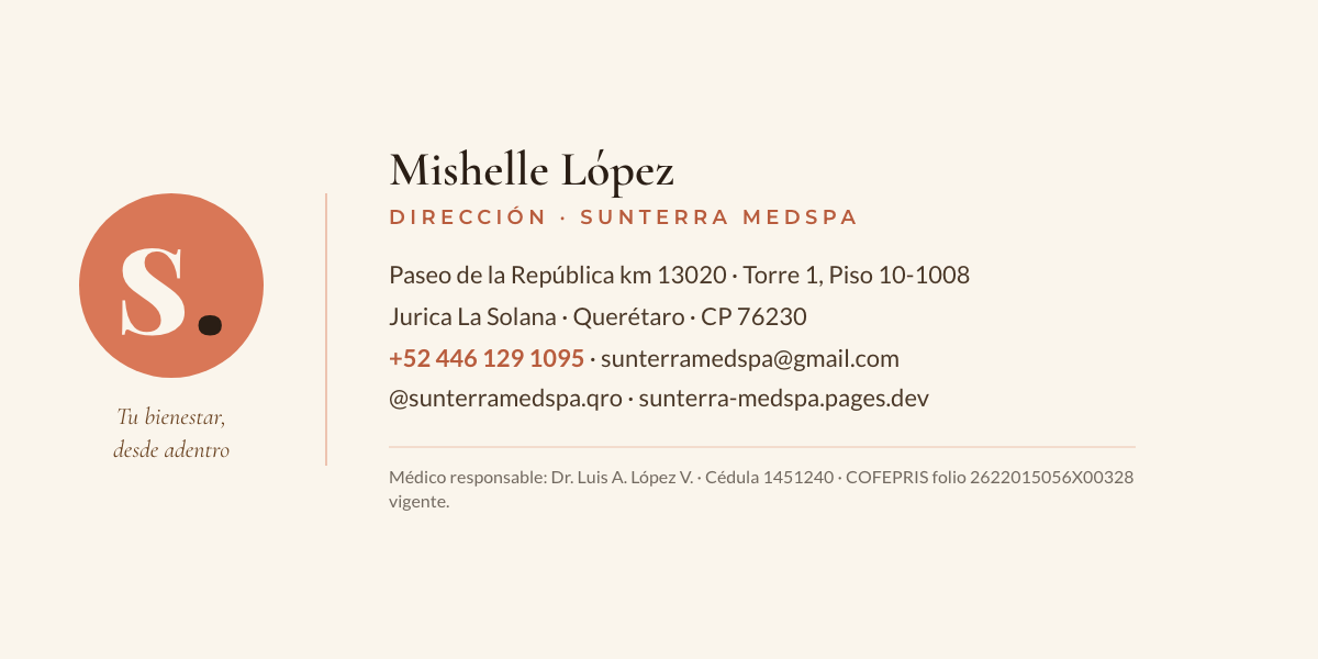 Email signature modo claro