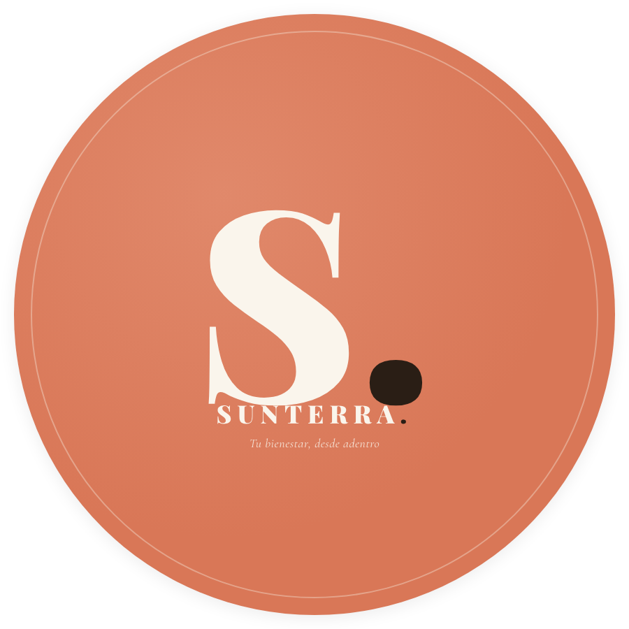 Sticker redondo Sunterra
