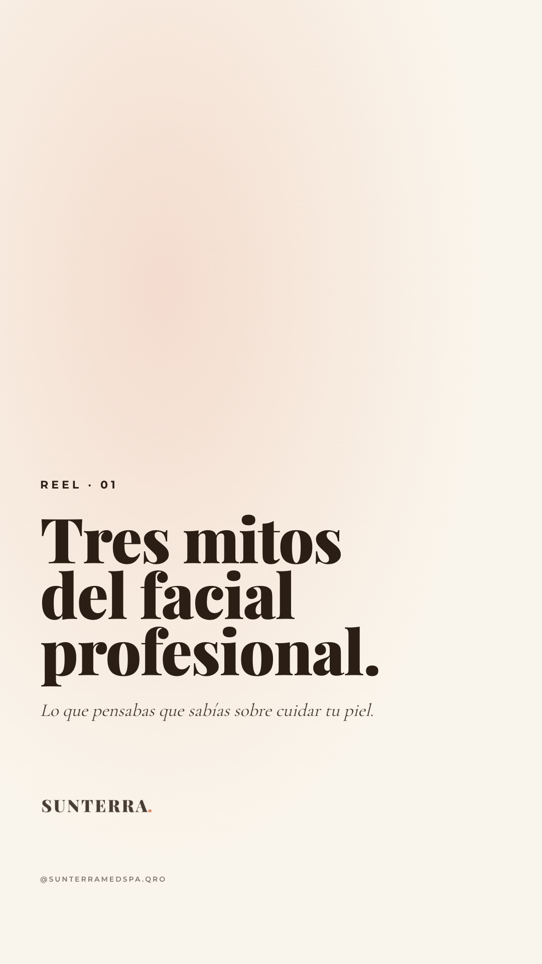 Reel cover 3 mitos del facial